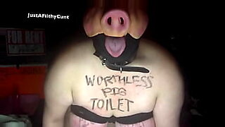 Sexy pig slave